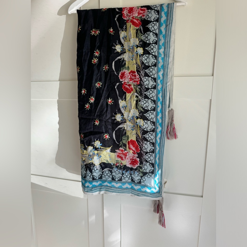 JOHNNY WAS Silk Scarf